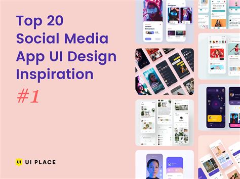 top  social media app ui design inspiration  ui place