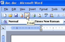 emailing documents  microsoft word office articles