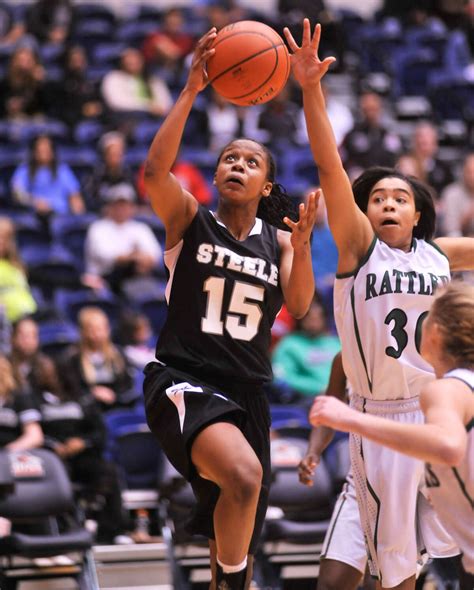 express news area girls basketball game of the year steele 55 reagan 53