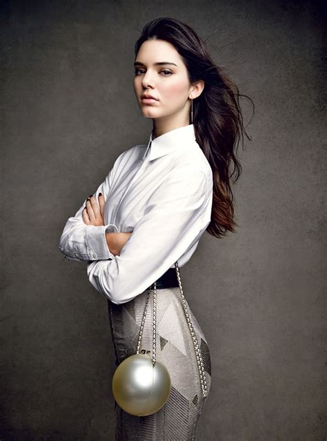 Kendall Jenner Photoshot For Vogue Magazine Us December 2014
