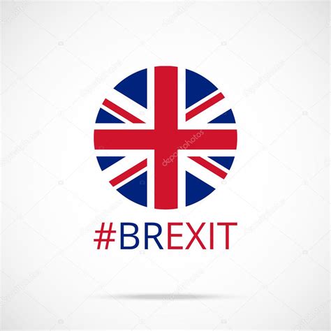 brexit uk flag  icon  brexit hashtag united kingdom exit    european union