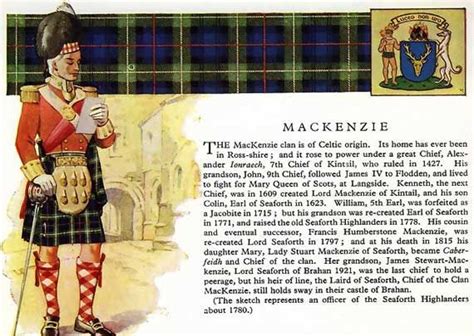 mackenzie clan scottish clans clan mackenzie
