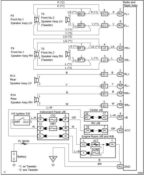 toyota corolla radio wiring diagram easy wiring