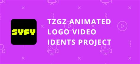 tzgz animated logo video idents project  tongalcom