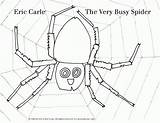 Coloring Spider Busy Very Pdf sketch template