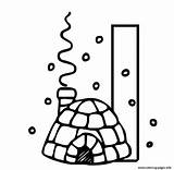 Coloring Igloo Alphabet Pages Printable Printables4kids Kids Clipartmag Drawing Letter Printables sketch template