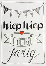 Verjaardag Handlettering Hiep Hoera Jarig Belettering Alfabet Handletter Kaarten sketch template