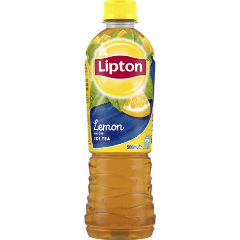 lipton ice tea lemon tea iced tea bottle lemon ml woolworths