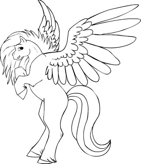 baby pegasus coloring pages  getcoloringscom  printable