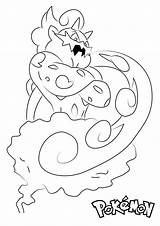 Tornadus Pokemon Coloring Pages Printable Kids sketch template