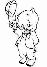 Coloring Porky Pig Pages Looney Tunes Cartoon Fudd Elmer Drawing Marvin Speedy Printable Gonzales Martian Drawings Emerald Characters Baby Disney sketch template