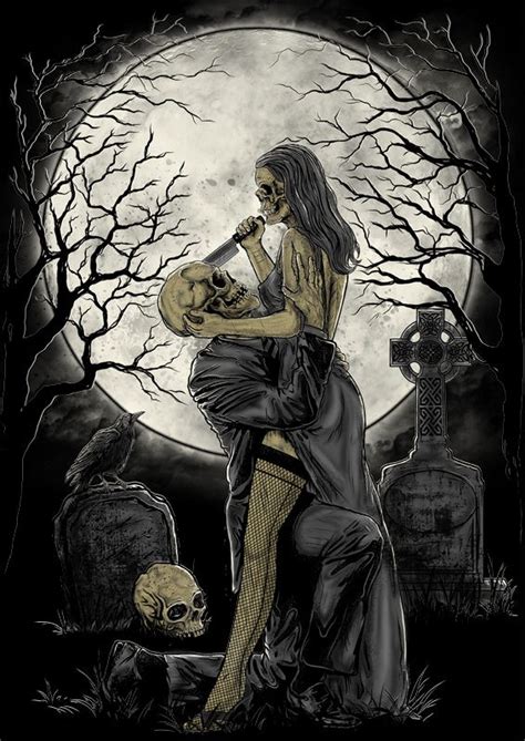 Dark Fantasy Art Dark Gothic Art Edgy Wallpaper Skull Wallpaper