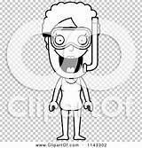 Granny Snorkel Senior Gear Woman Outlined Coloring Clipart Cartoon Vector Cory Thoman sketch template
