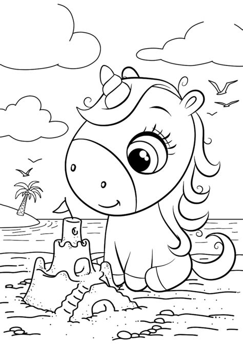 unicorn coloring pages game  kids coloring pages