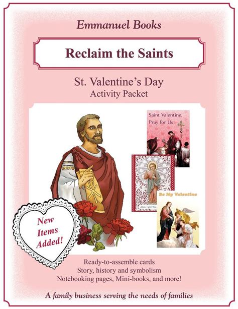 st valentine activity packet  diy cards notebooking
