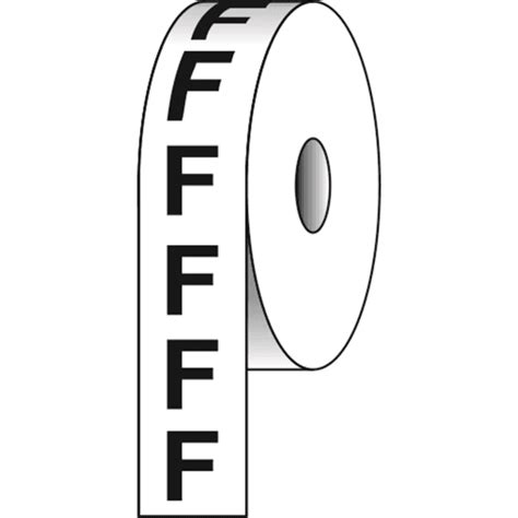 F Pipeline Tape Self Adhesive Vinyl Roll 50mm X 33m Rsis