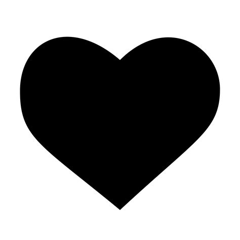 heart silhouette clip art hear png