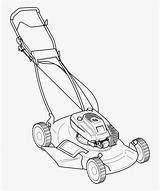 Mower Lawn Coloring Mowers Pages Push Clipartkey sketch template