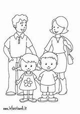 Family Coloring Pages Mewarnai Lembar Information Division Long Zum Anak Printable sketch template