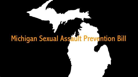 Michigan Sex Assault Prevention Bills Macomb Criminal Defense Attorney
