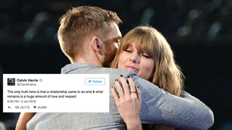 taylor swift and calvin harris make their breakup twitter official