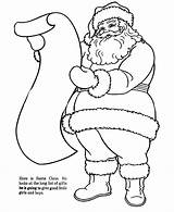 Santa Coloring Pages Print Printable Claus Christmas sketch template