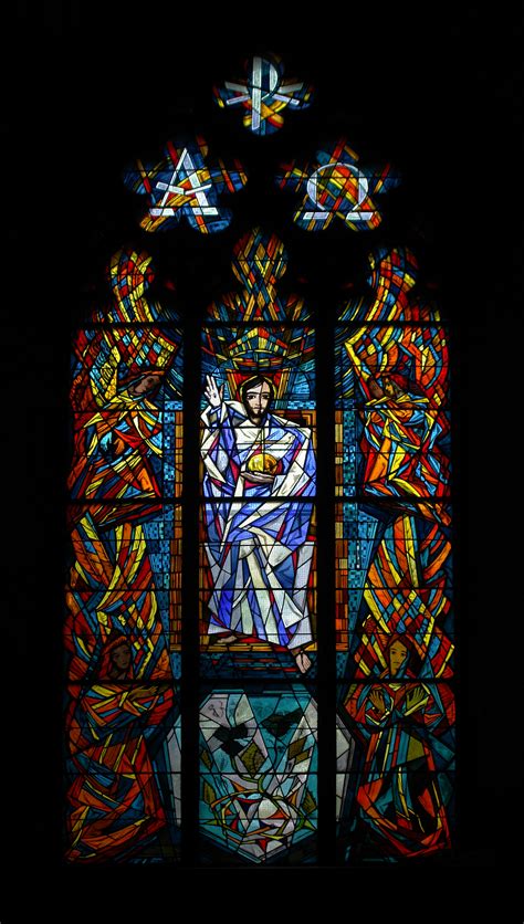 filestained glass window holy trinity church geneva jpg