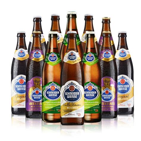schneider weisse german wheat beer mixed case ml bottles  pack