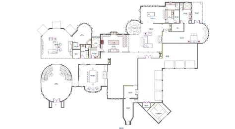 mansions  partial floor plans   designed