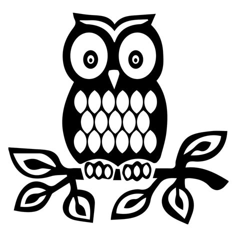 owl stencil stencils silhouette cameo projects silhouette design