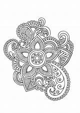 Mandala Coloring Pages Mandalas Sheets Tattoo Disegni Flower Adult Drawing Pour Patterns Doodles Printable Color Embroidery Book Tribali Mind Muster sketch template