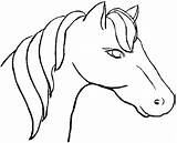 Horse Head Coloring Kids Pages Clipart Clipartbest Jos Gandos sketch template