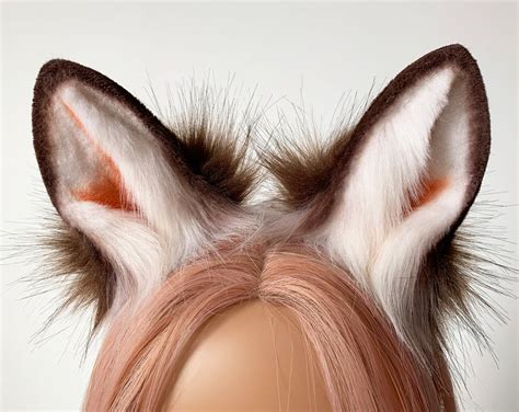bunny ear cosplay rabbit ear headband realistic animal ear etsy