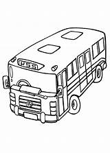 Bus Coloring Station City Pages Netart Drawing Gas Map Color Getdrawings Getcolorings sketch template