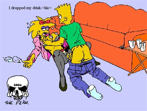 Rule 34 Ass Bart Simpson Breasts Clothes Color Female