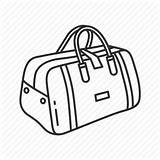 Luggage Travel Bag Drawing Trip Carry Icon Flight Vacation Icons Getdrawings Iconfinder sketch template