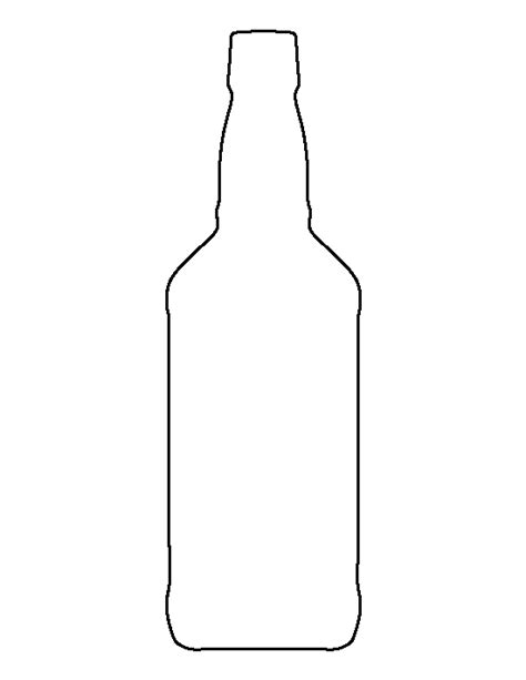 flasche ausmalbild