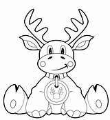 Weihnachten Ausmalbild Coloring Elch Ausmalbilder Rentier Ausdrucken Malen Kostenlos Malvorlagen Christmas Pages Printable Moose Cartoon Cute Bone Coloringpages Xyz Choose sketch template