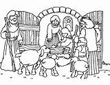 Kleurplaat Herders Stal Kerst Belenes Kleurplaten Kerstverhaal Belen Jezus Kerststal Geboorte Nacimiento Flevoland Kerstmis Bijbelse Nativity Engel Paardenstal Coloring Bijbelknutselwerk sketch template