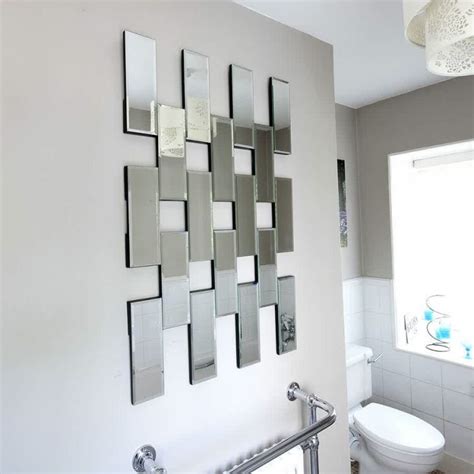 decorative mirror tiles  homes homesfeed