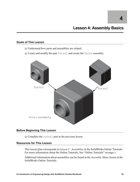 lesson  assembly basics