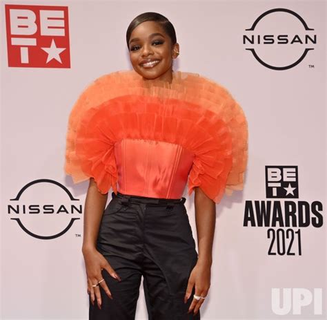 photo marsai martin attends the bet awards in los angeles