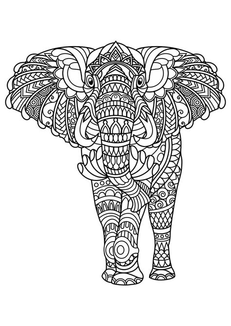 animal coloring pages  adults