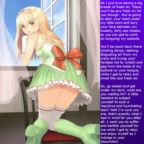 anime cartoon lick 3 femdom asslick worship chastity anime hentai cap