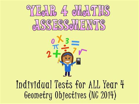 Year 4 Geometry Assessments Teaching Resources