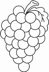 Grapes Clipart Grape Fruit Coloring Clip Drawing Worksheets Kindergarten Color Bw Pages Carson Cliparts Outline Preschool Ces Index Library Colouring sketch template