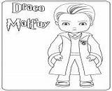 Malfoy Draco sketch template