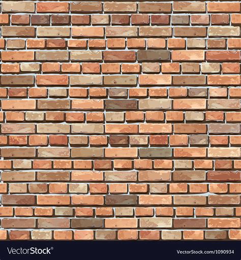 brick wall seamless background royalty  vector image