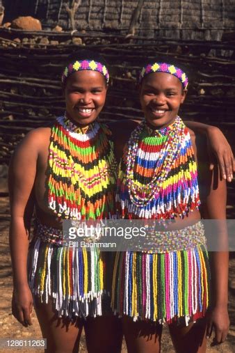 Women In Native Zulu Tribe At Shakaland Center South
