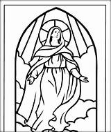 Mary Coloring Mother Virgin Pages Blessed Colouring Printable Getcolorings Getdrawings Color Bless Colorings Print sketch template